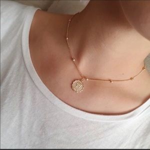 Zodiac Coin Pendant Necklace